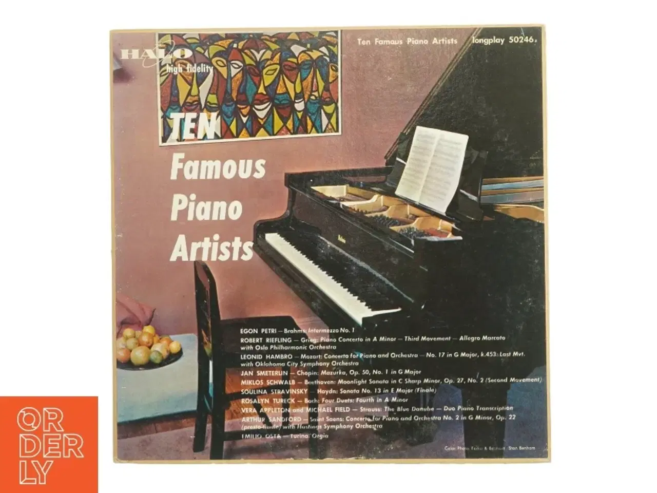 Billede 1 - Ten Famous Piano Artists Vinyl LP