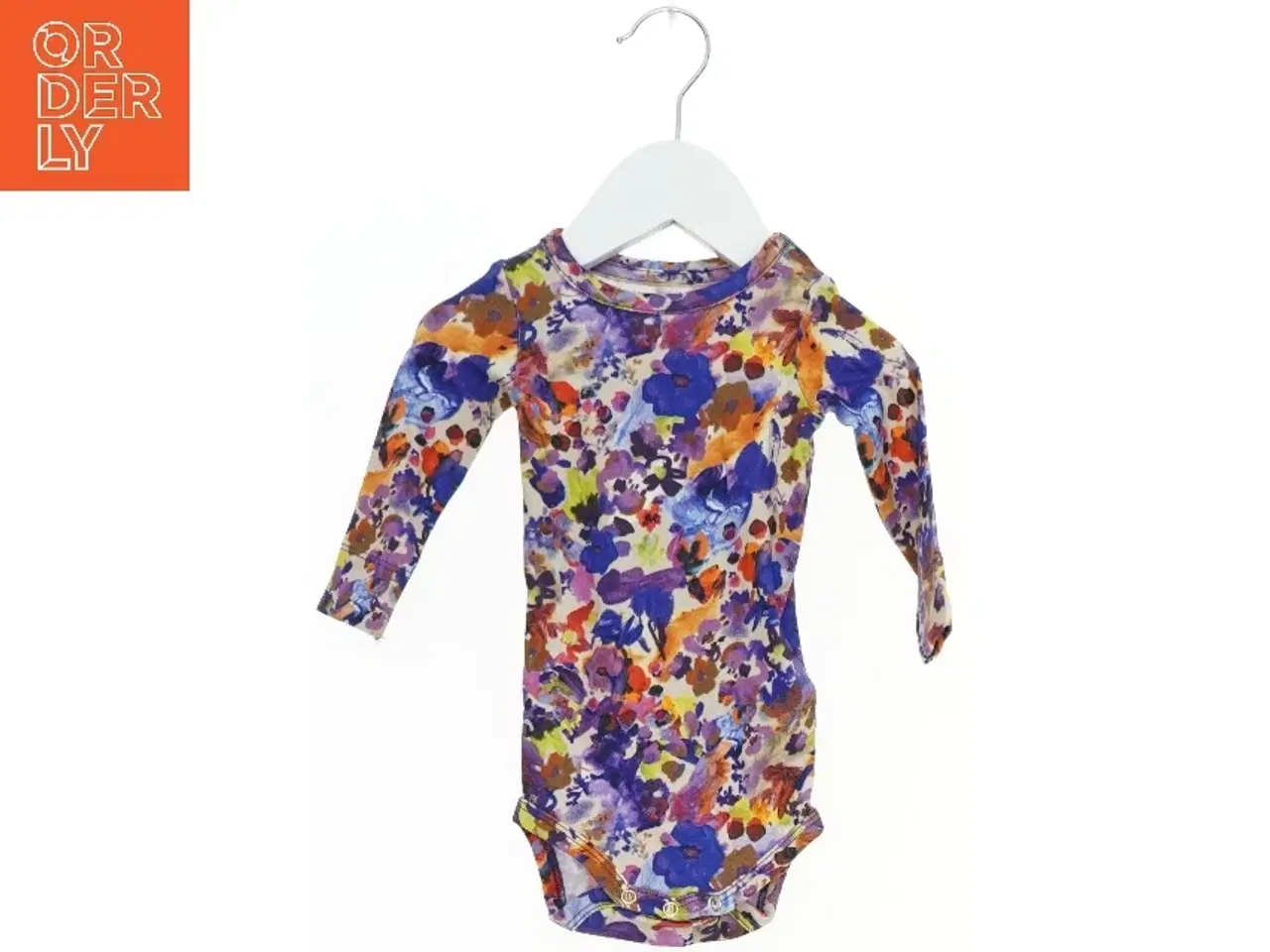 Billede 1 - Blomstermønstret bodystocking fra Name It (str. 62)