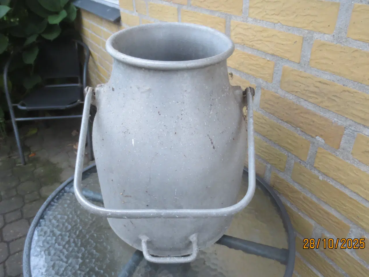 Billede 2 - 1 stk Retro Malkemaskine Spand