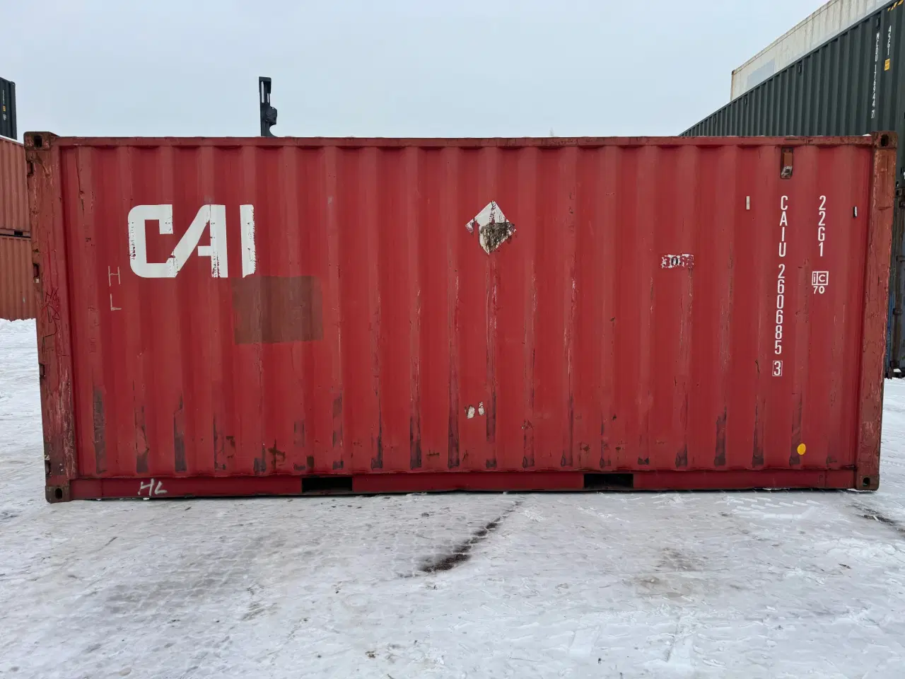 Billede 3 - Brugt 20 fods Isoleret Container-ID: CAIU 260685-3