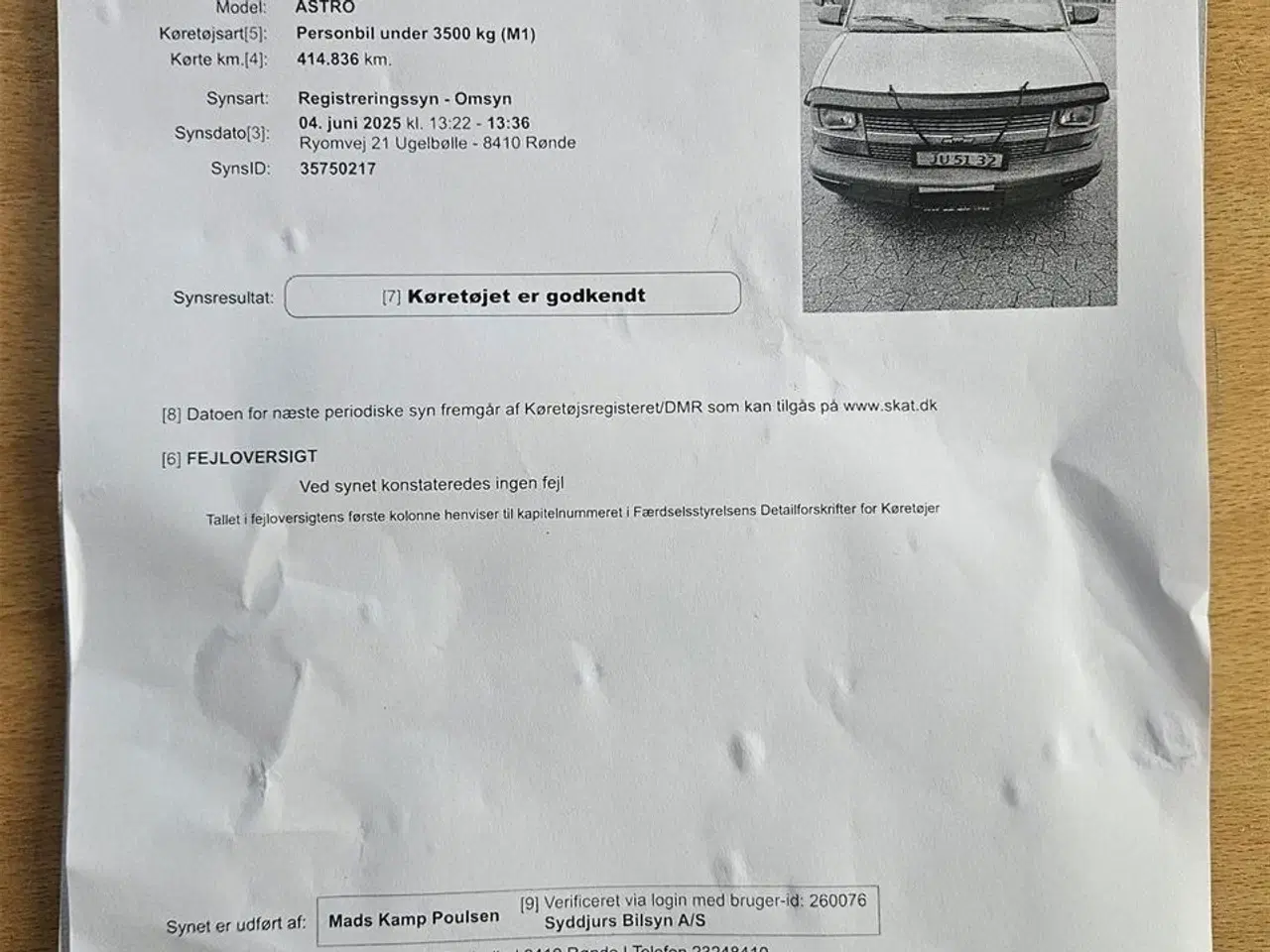 Billede 18 - Chevrolet Astro Extended 4,3 186HK Aut.