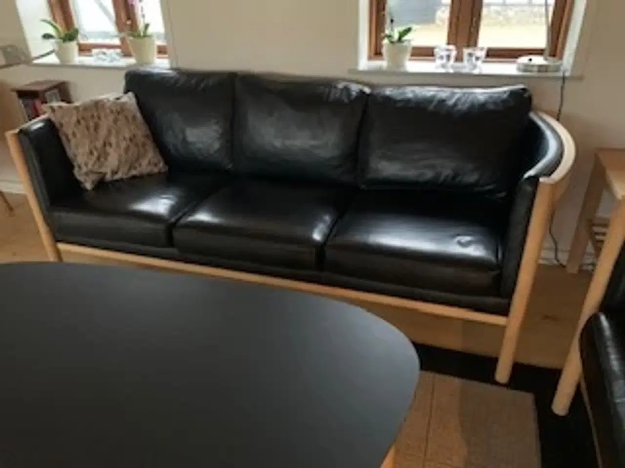 Billede 2 - Lædersofa 2 + 3 personers