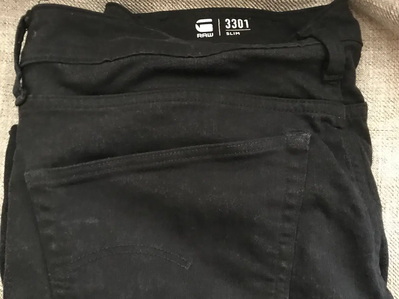 Billede 2 - Bukser G-Star Raw str. 52 Sort