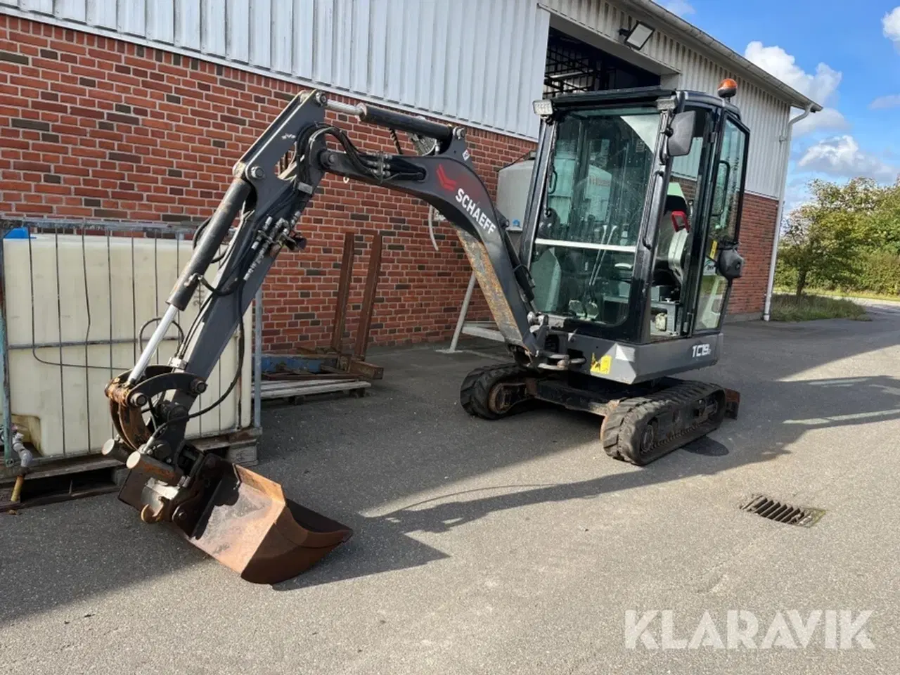 Billede 1 - Minigraver Schaeff Terex TC19