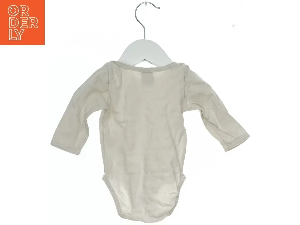 Billede 2 - Hvid langærmet bodystocking fra H&M (str. 56)