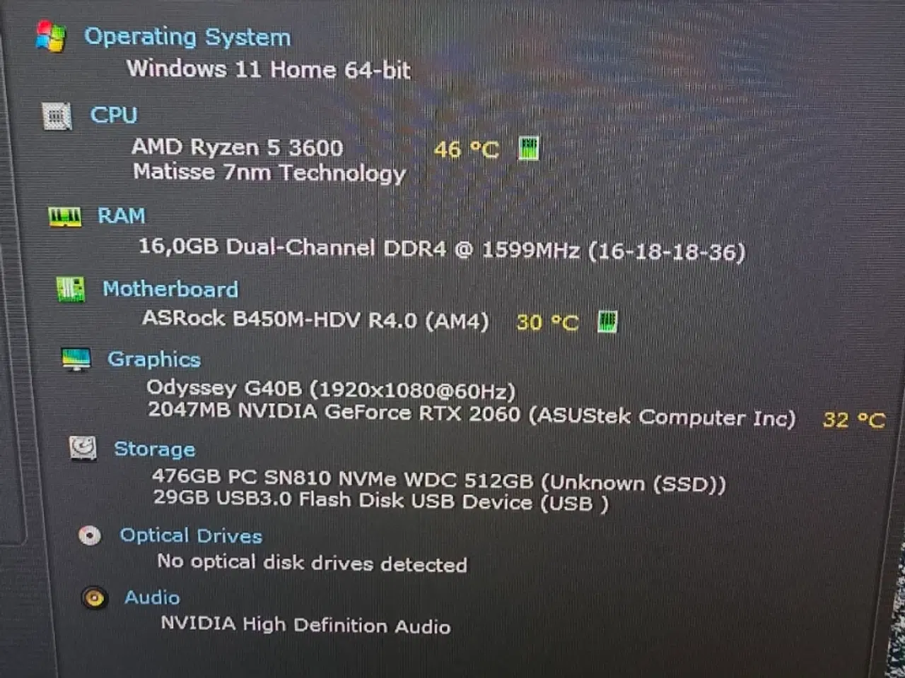 Billede 6 - Gaming pc klar til brug rtx 2060 + Ryzen 5 3600