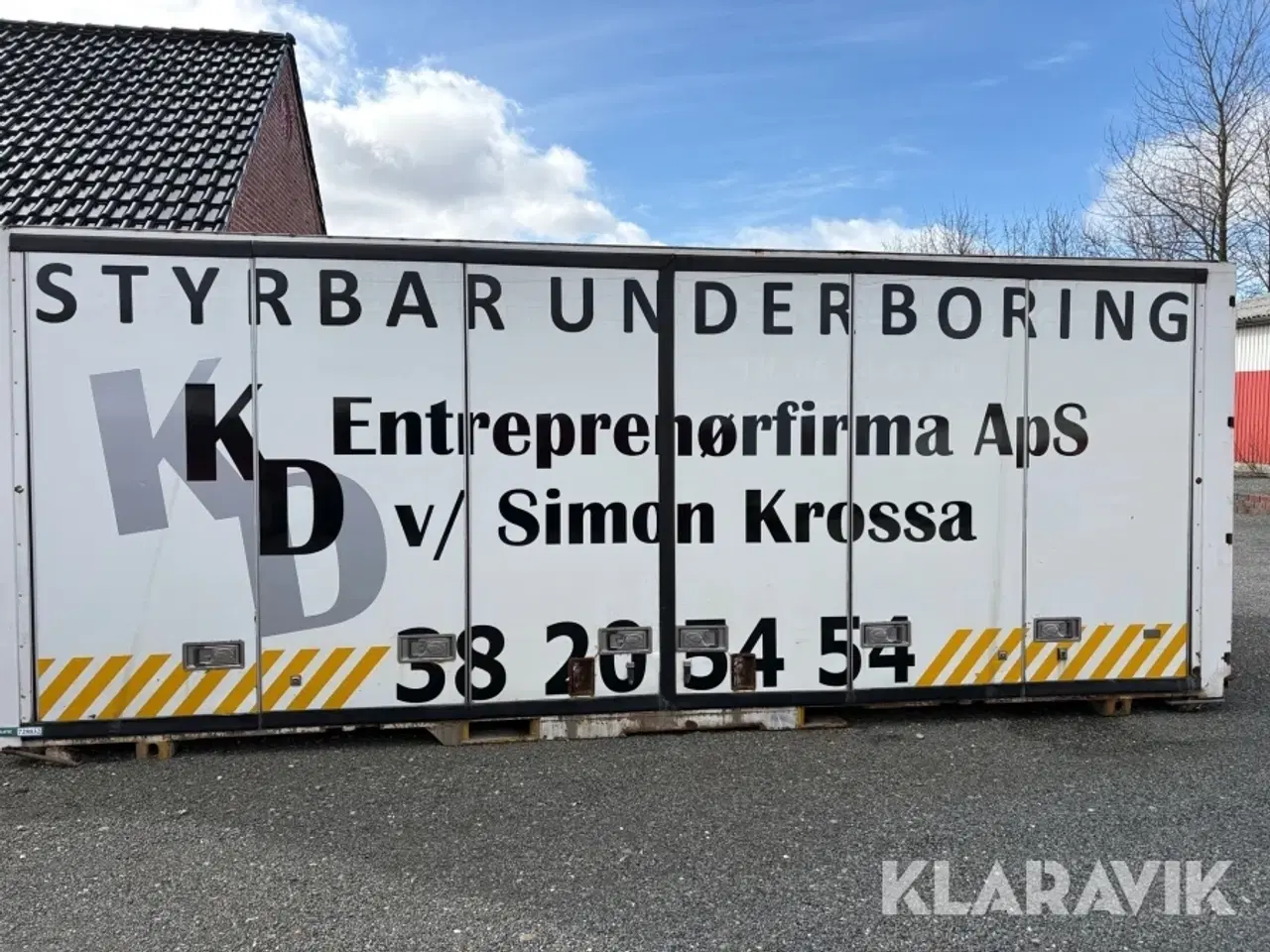 Billede 3 - Veksellad med container lås Finsam