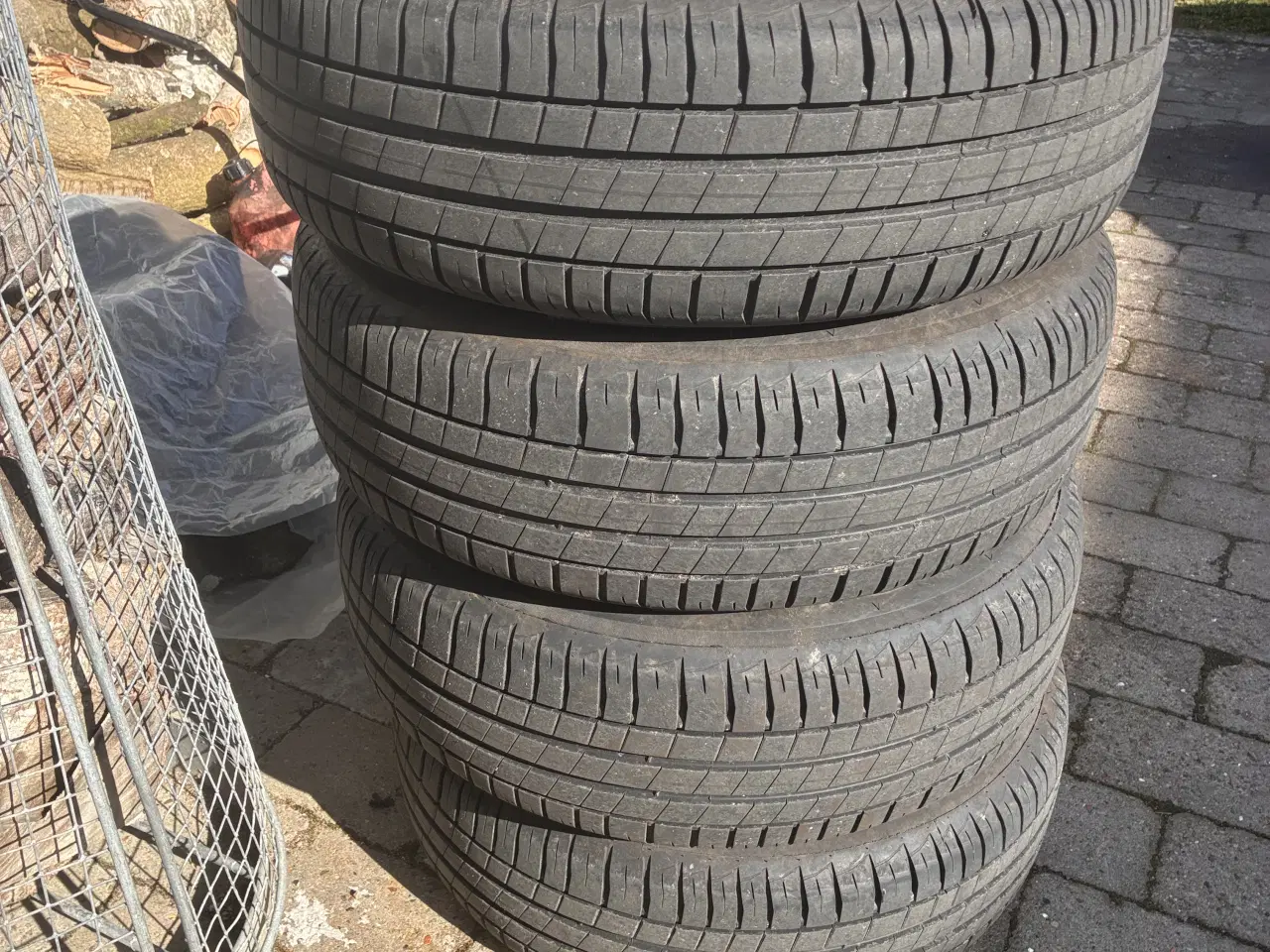 Billede 1 - Fælge med gode sommerdæk 