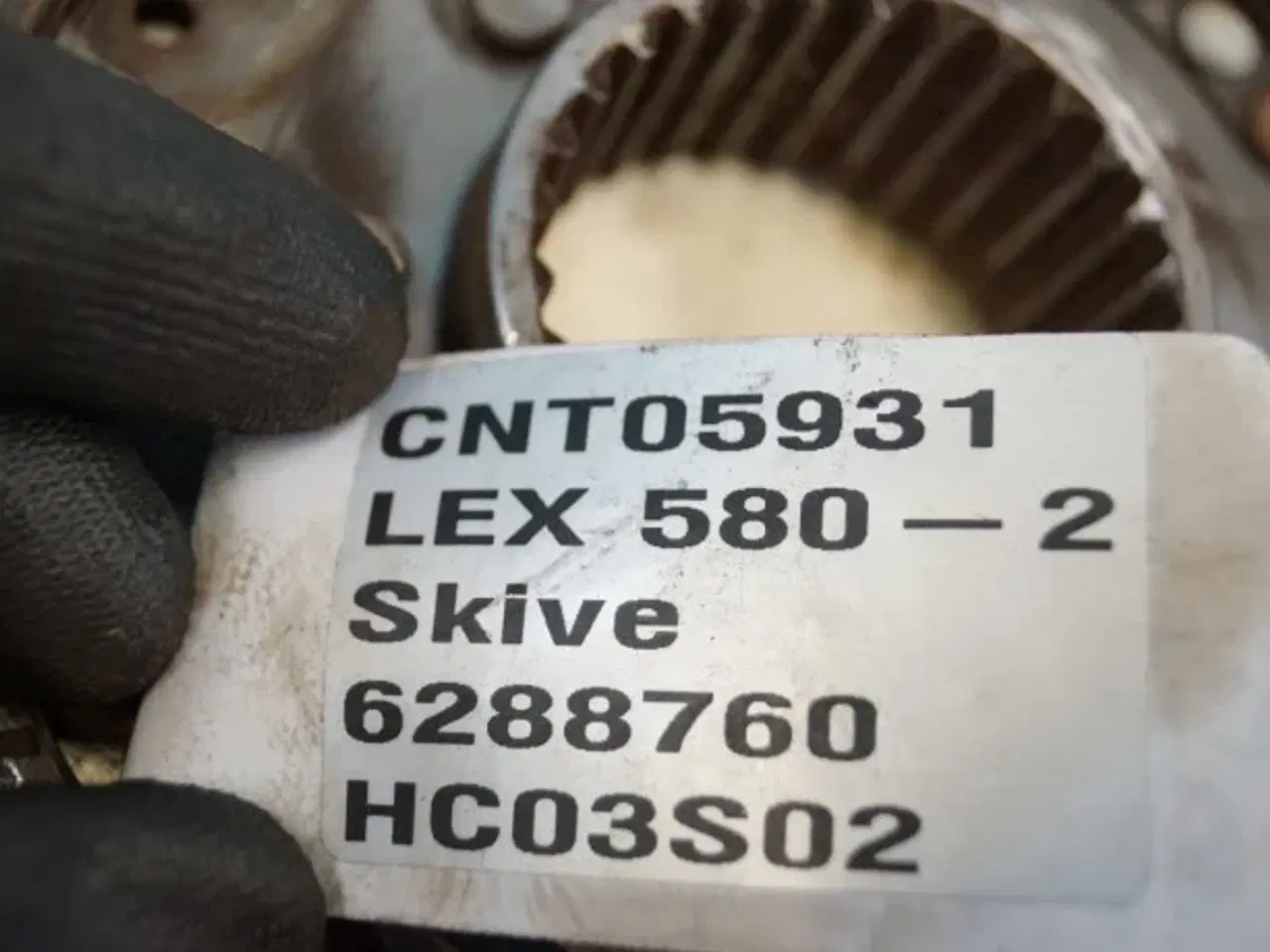 Billede 7 - Claas Lexion 580 Koblings skive 6288760