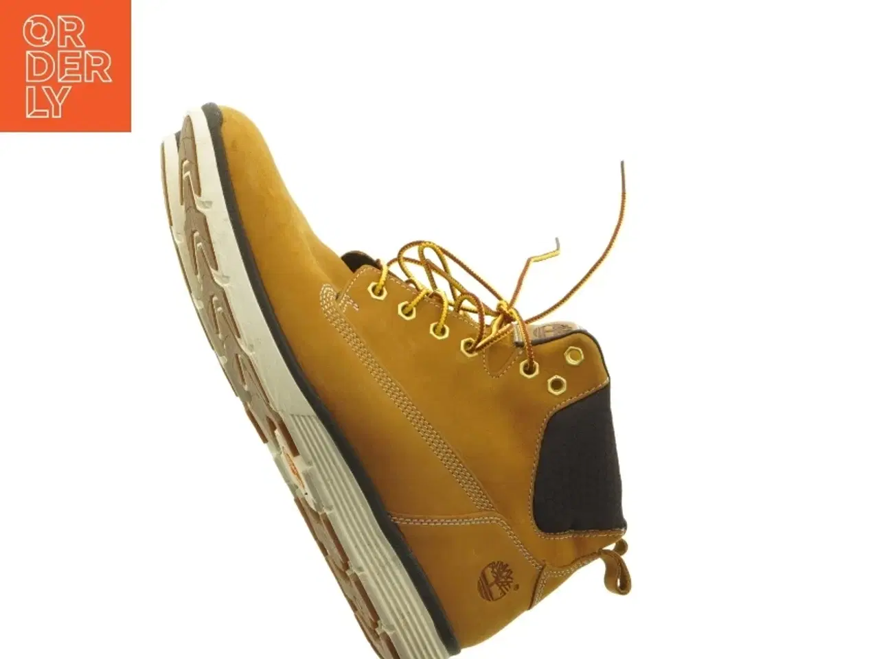Billede 7 - Gule læderstøvler fra Timberland (str. 41,5)