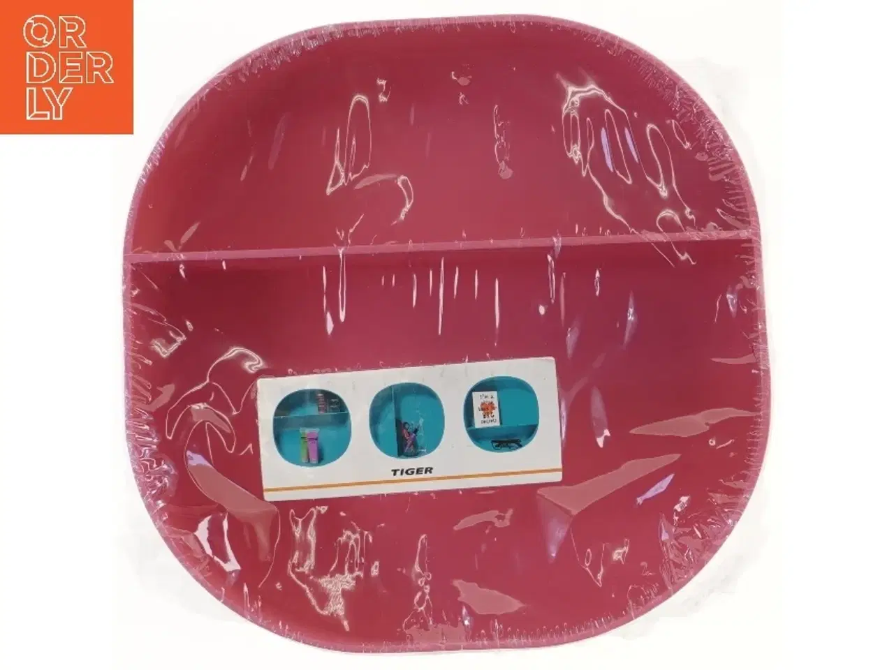 Billede 1 - Oval væghylde fra Tiger fra Tiger (str. 31x30x9 cm)