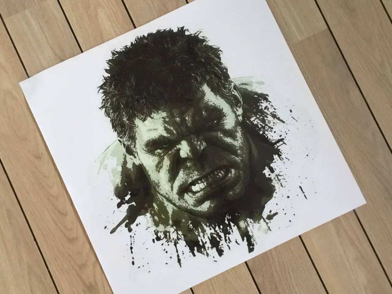 Billede 6 - Hulk wallstickers med Hulk