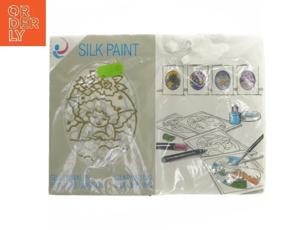 Billede 1 - Silkemalingssæt fra Artys (str. 15x10 cm)