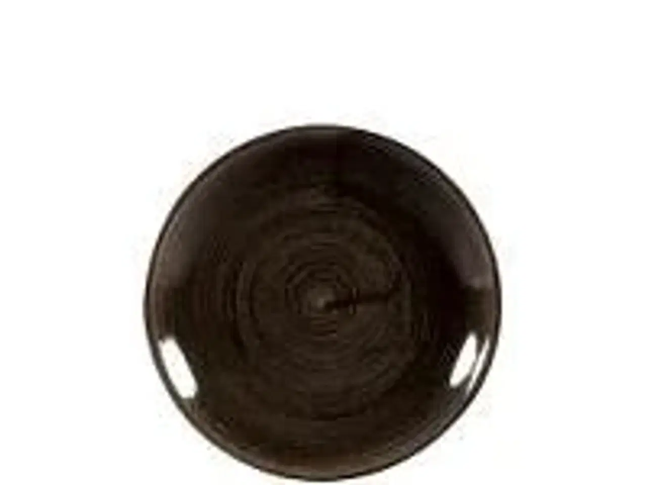 Billede 1 - 12 stk. Tallerken coupe patina sort 165 mm Stonecast Churchill