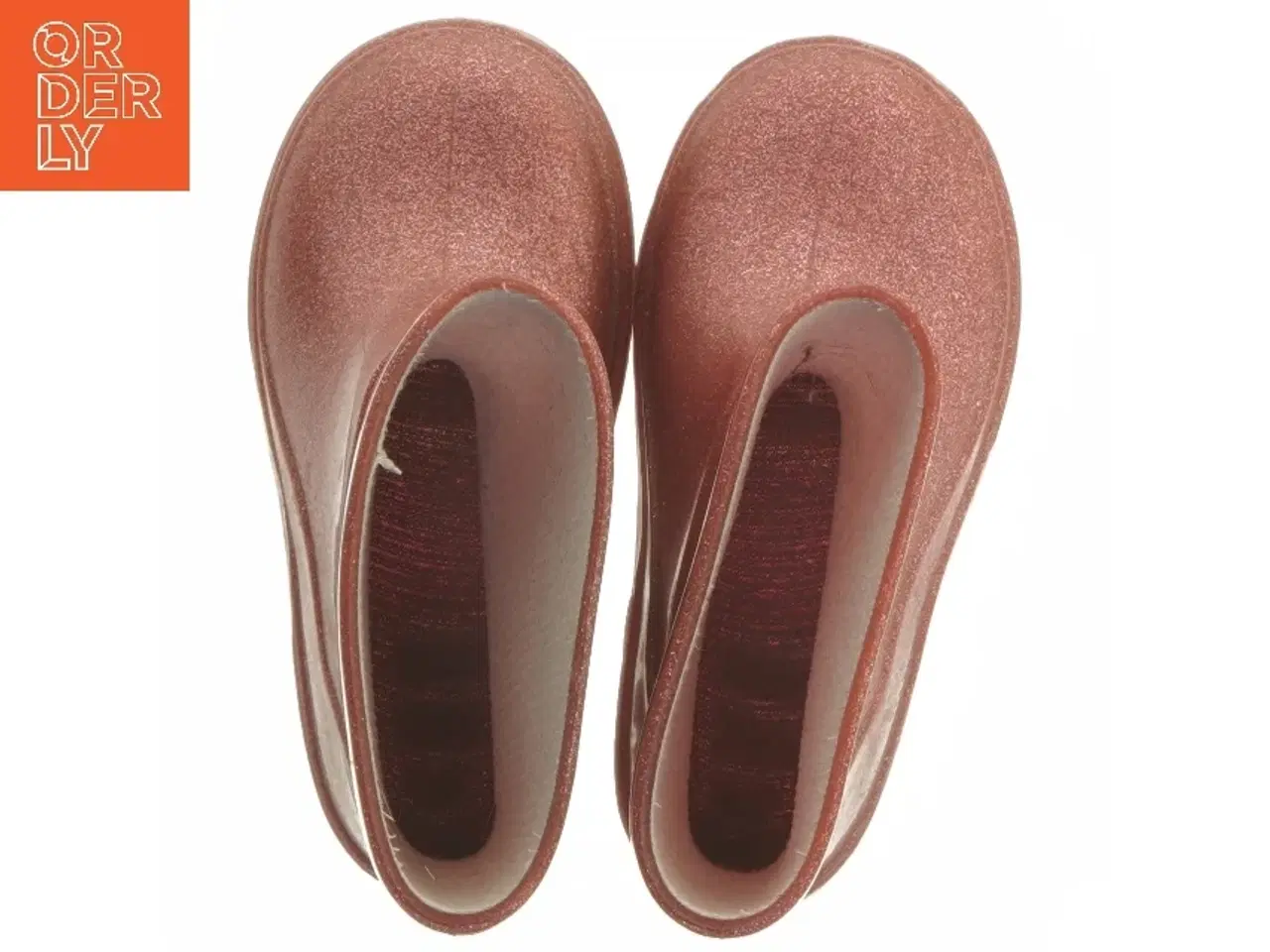 Billede 5 - Røde gummistøvler til børn (str. Længde 16,5 cm)