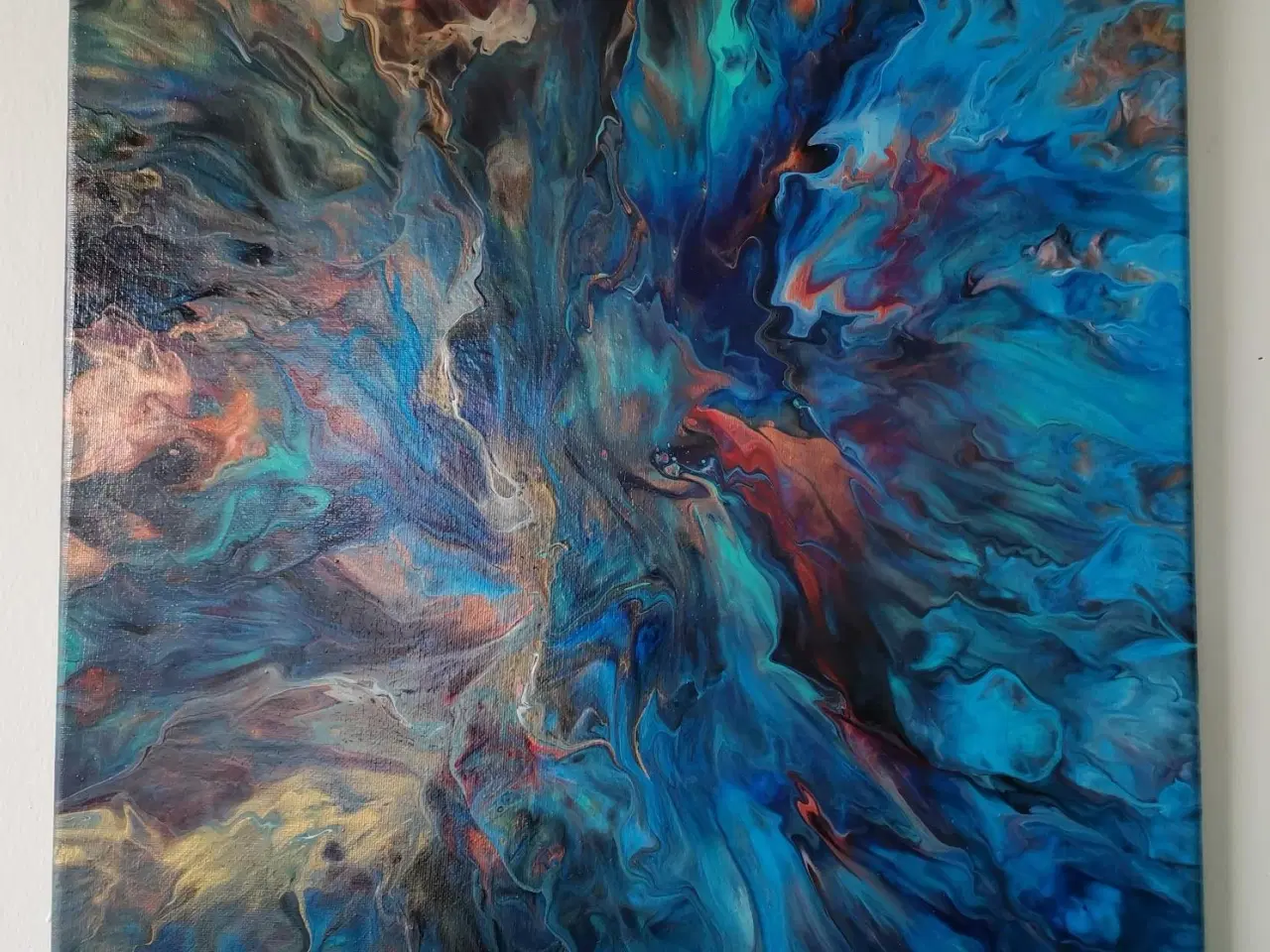 Billede 10 - Akryl malerier i Fluid Art