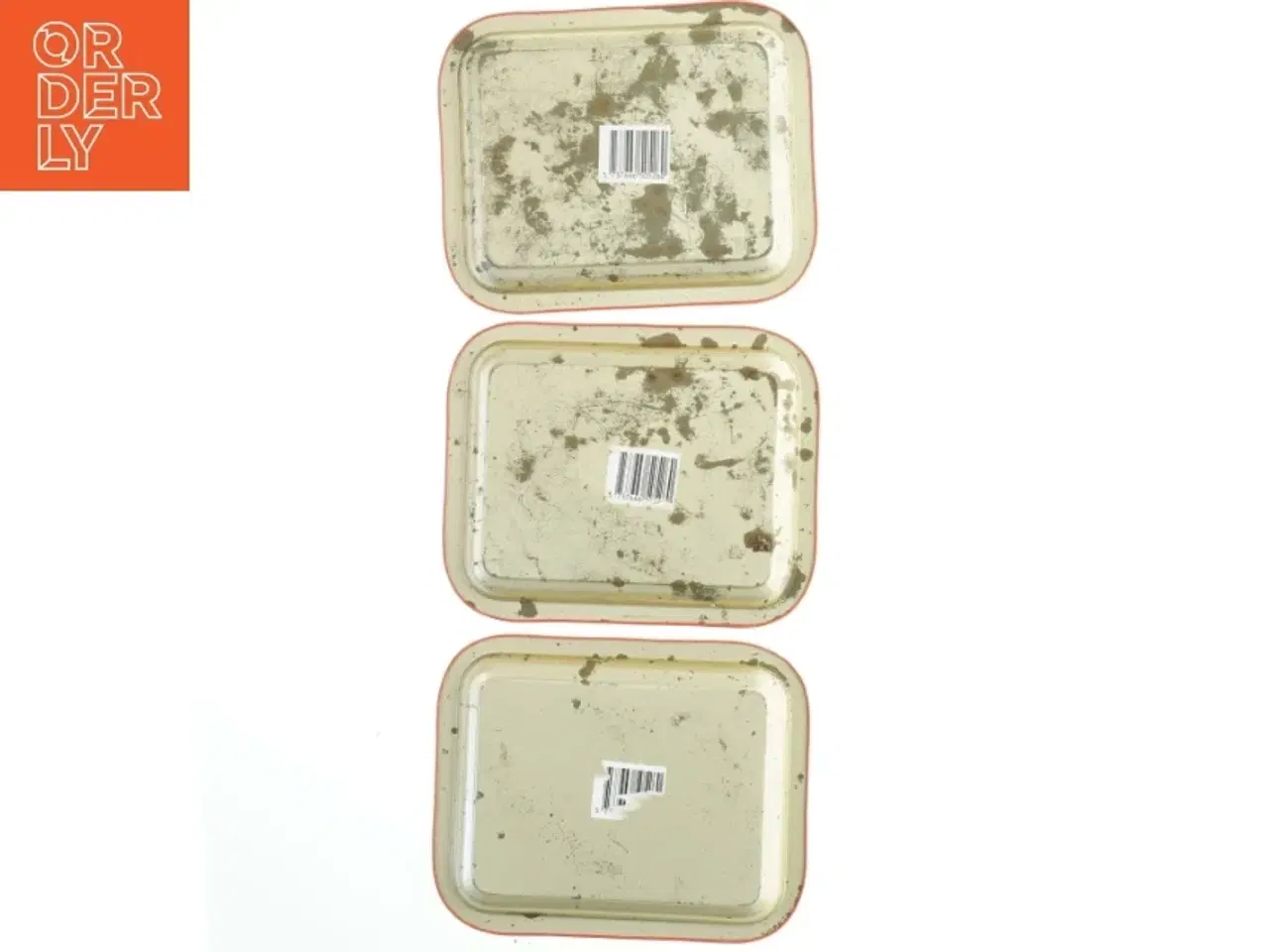 Billede 2 - Vintage blikbakker med julemotiv (str. 20,5x16,5 cm)