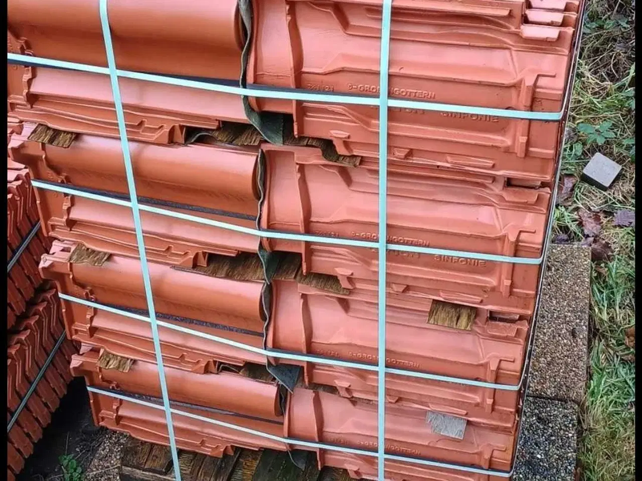 Billede 1 - Tagsten, D grossengottern  Creaton sinfonie