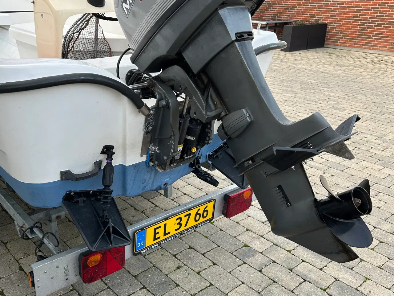 Billede 8 - RYDS 465 R med styrepult, Mariner 40 hk + trailer 