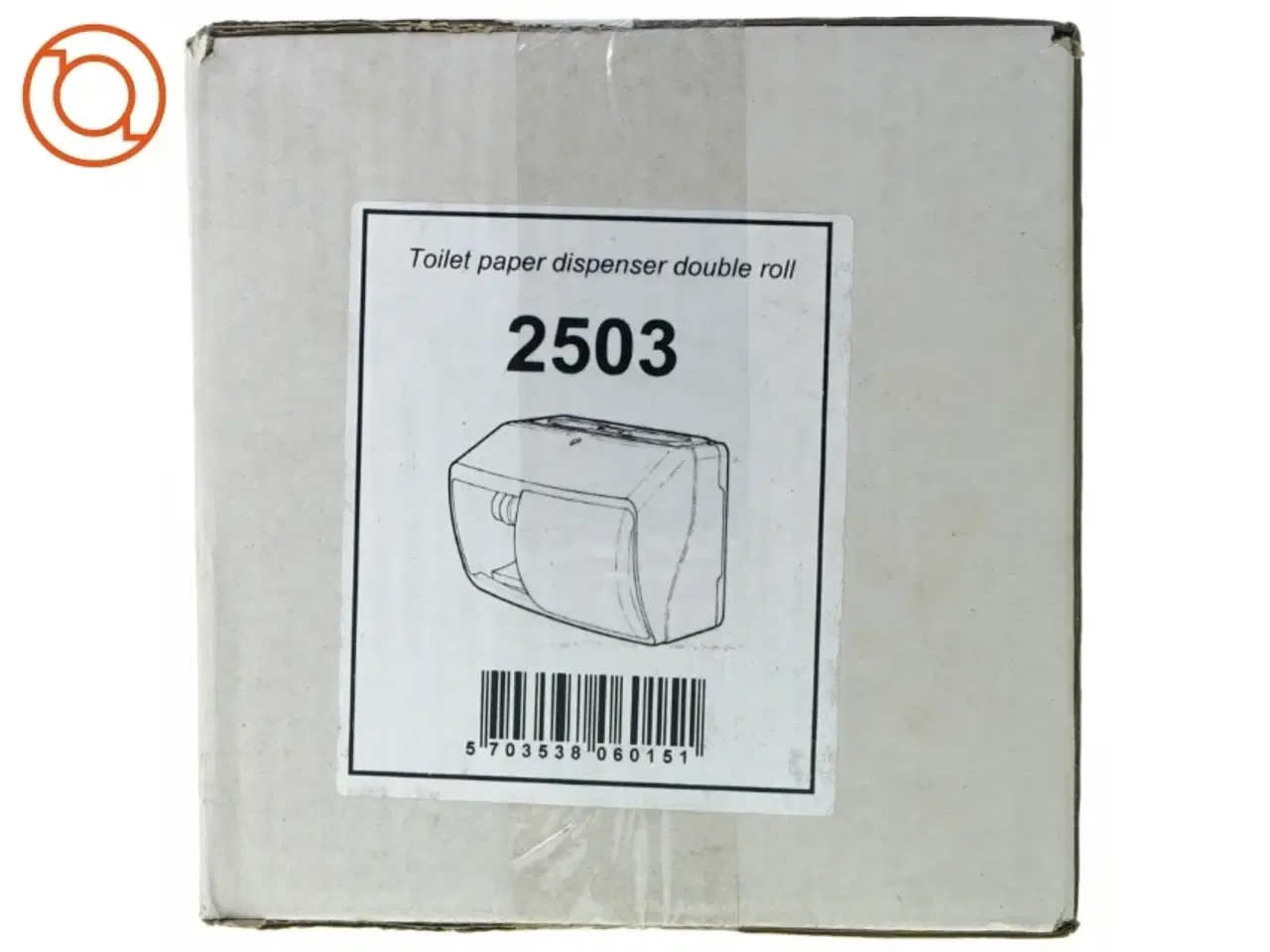 Billede 1 - Toilet paper dispenser double rol 25 0 3 fra Abena (str. 25 x 15)
