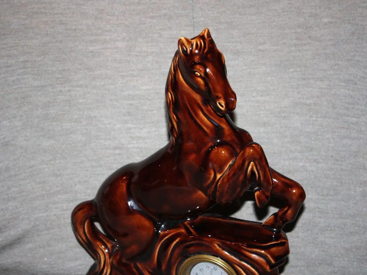 Billede 5 - Vintage German Bordur med hest figur i porcelæn