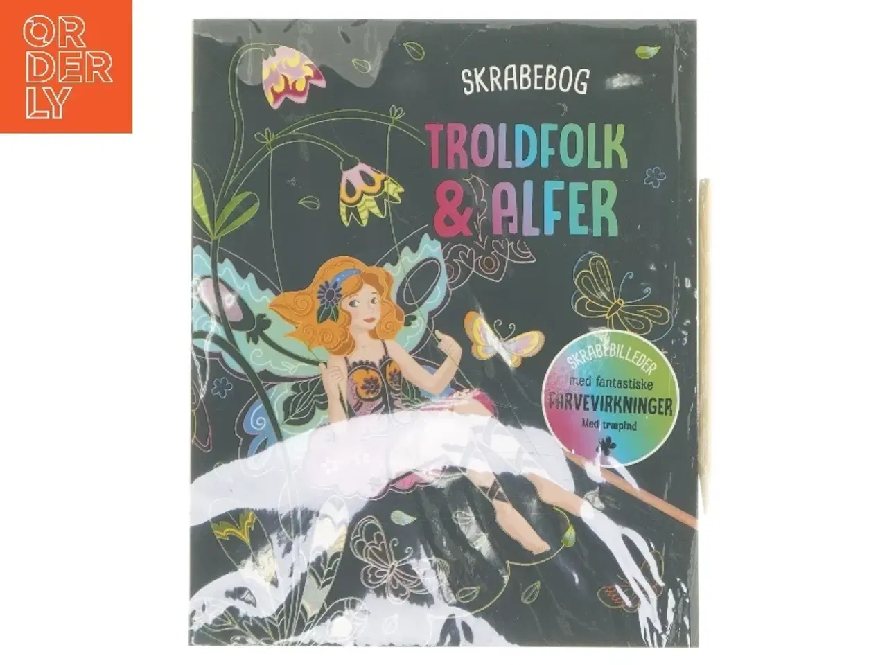 Billede 1 - Skrabebog Troldfolk & Alfer (Bog)