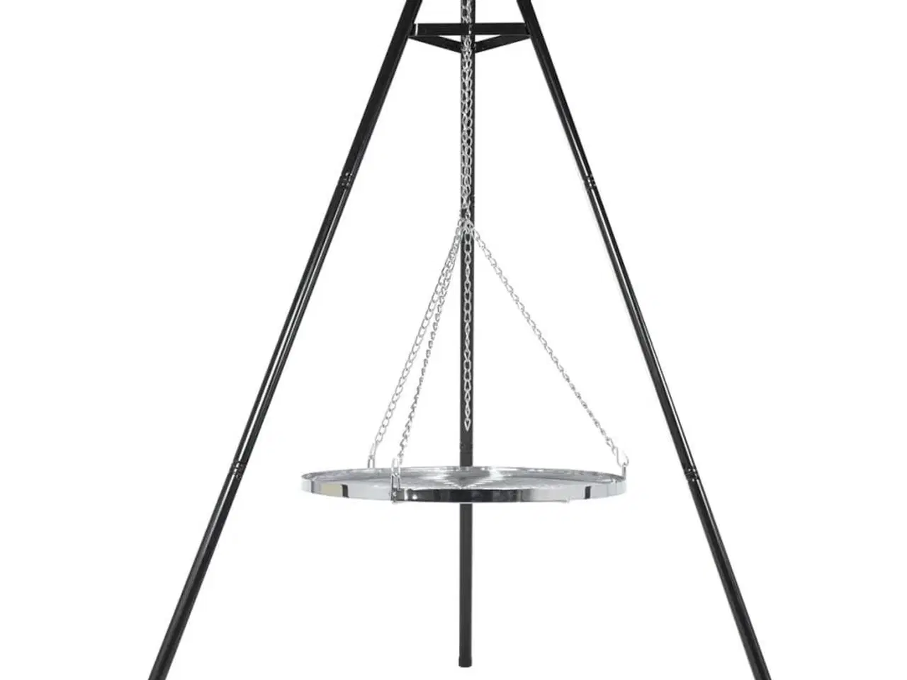 Billede 2 - BBGRILL grill med trefod sort 172 cm BBQ TRIPOD