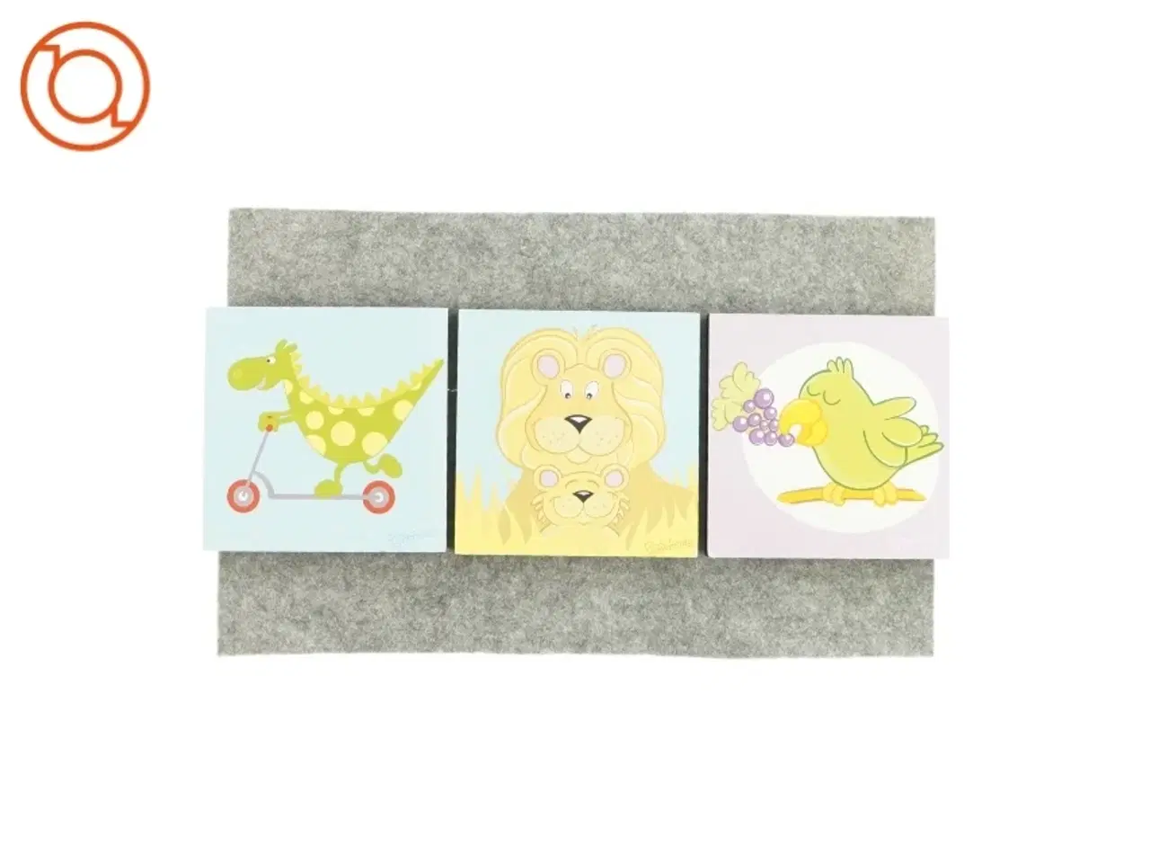 Billede 1 - Træskilte fra Rosefield (3 stk)