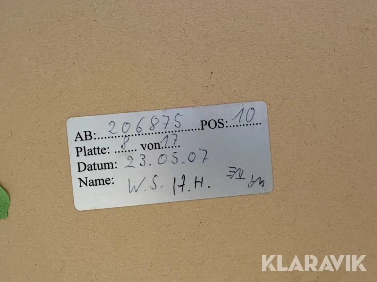 Billede 9 - Bord Wilkhahn Palette 640 7 styk.