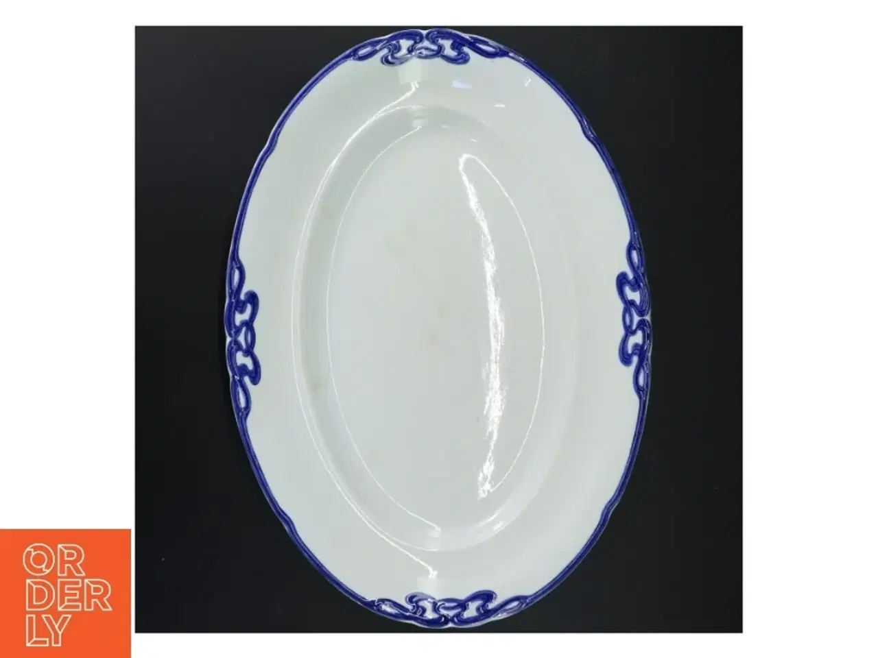 Billede 1 - Blå Olga porcelænsfad fra Villeroy & Boch (str. 29x40 cm)