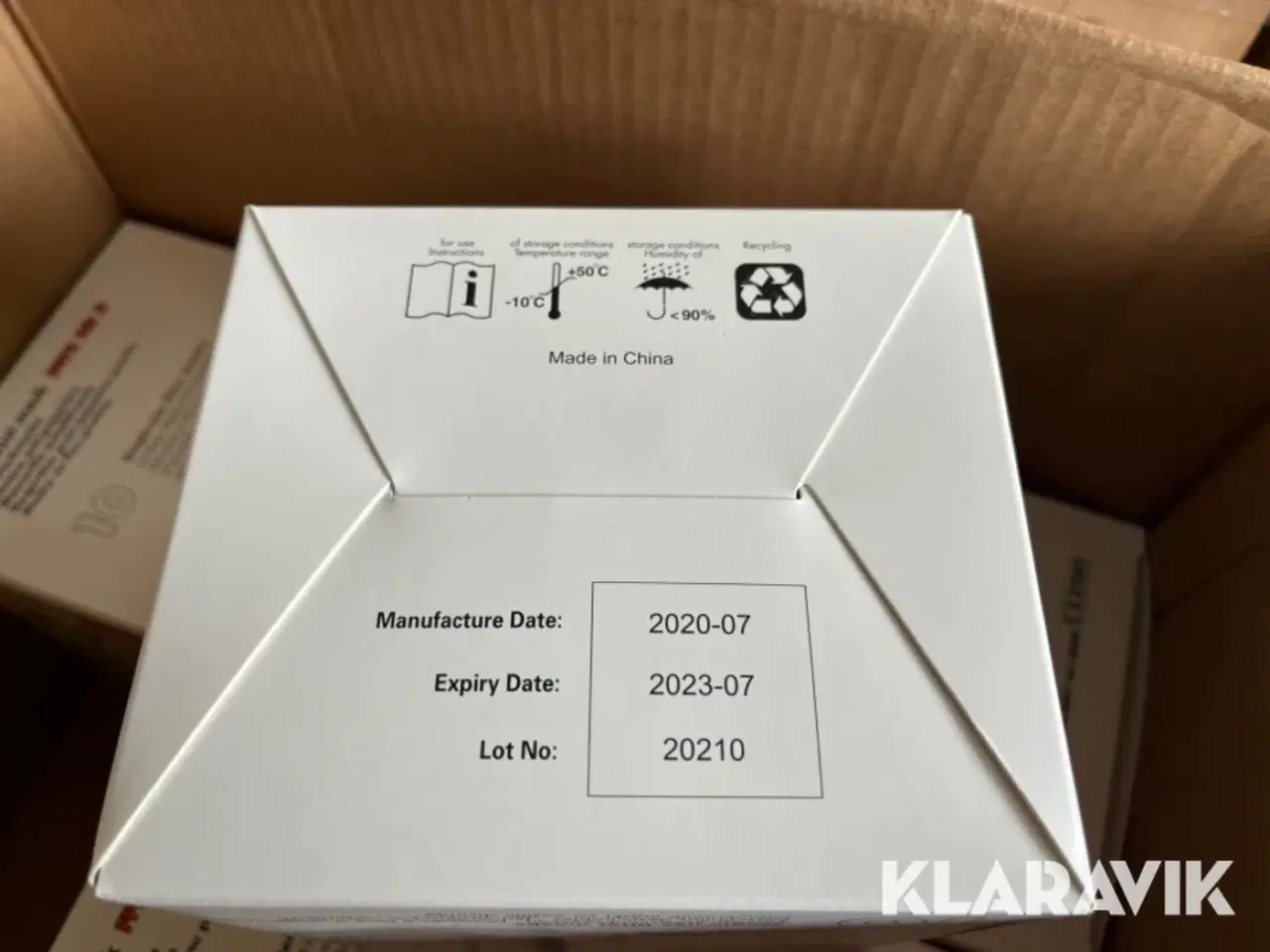 Billede 12 - Støv masker Handanhy FFP3 NR D 3 kasser af 12 æsker