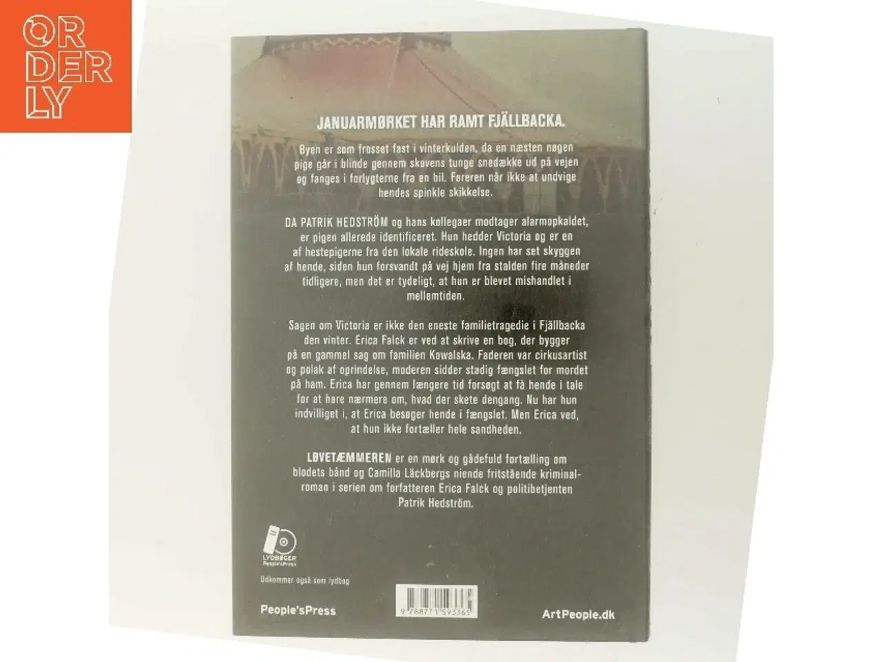 Billede 3 - Løvetæmmeren af Camilla Läckberg (Bog)