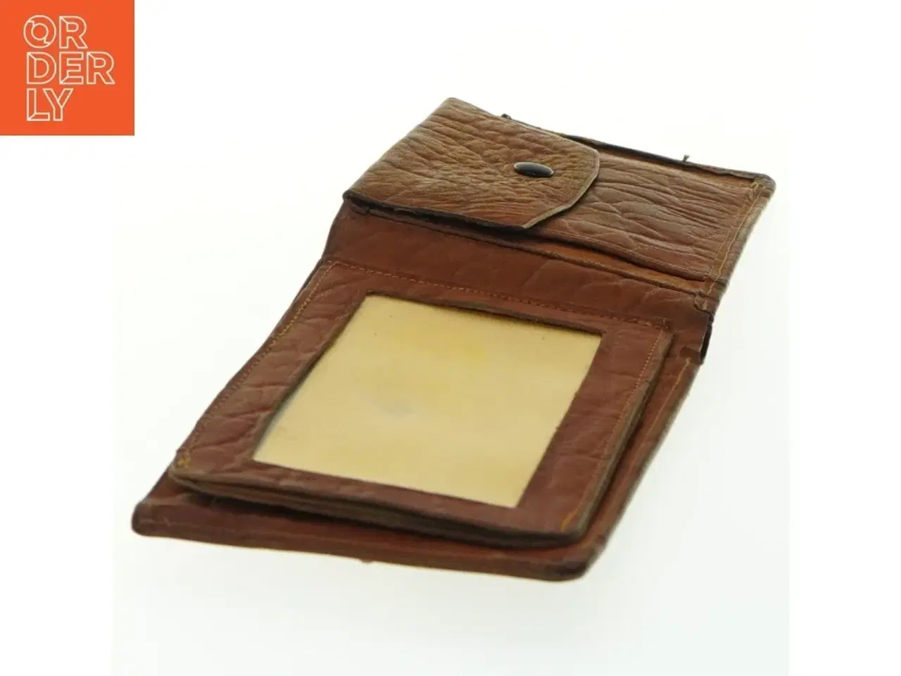 Billede 6 - Læderpung (str. 14,5x9,5 cm)