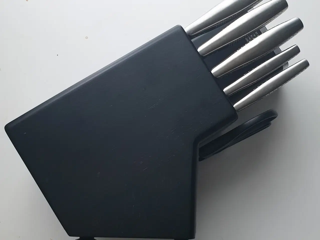 Billede 4 - Ninja StaySharp Knivblok knivsæt Sliber, 5 Knive