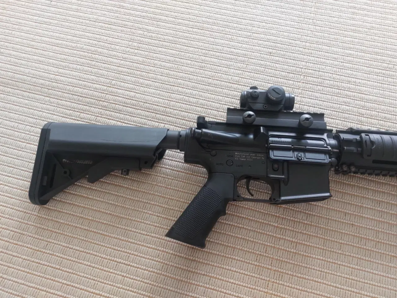 Billede 4 - ICS M4 AEG – Split‑gearbox, justerbar kolbe til ai