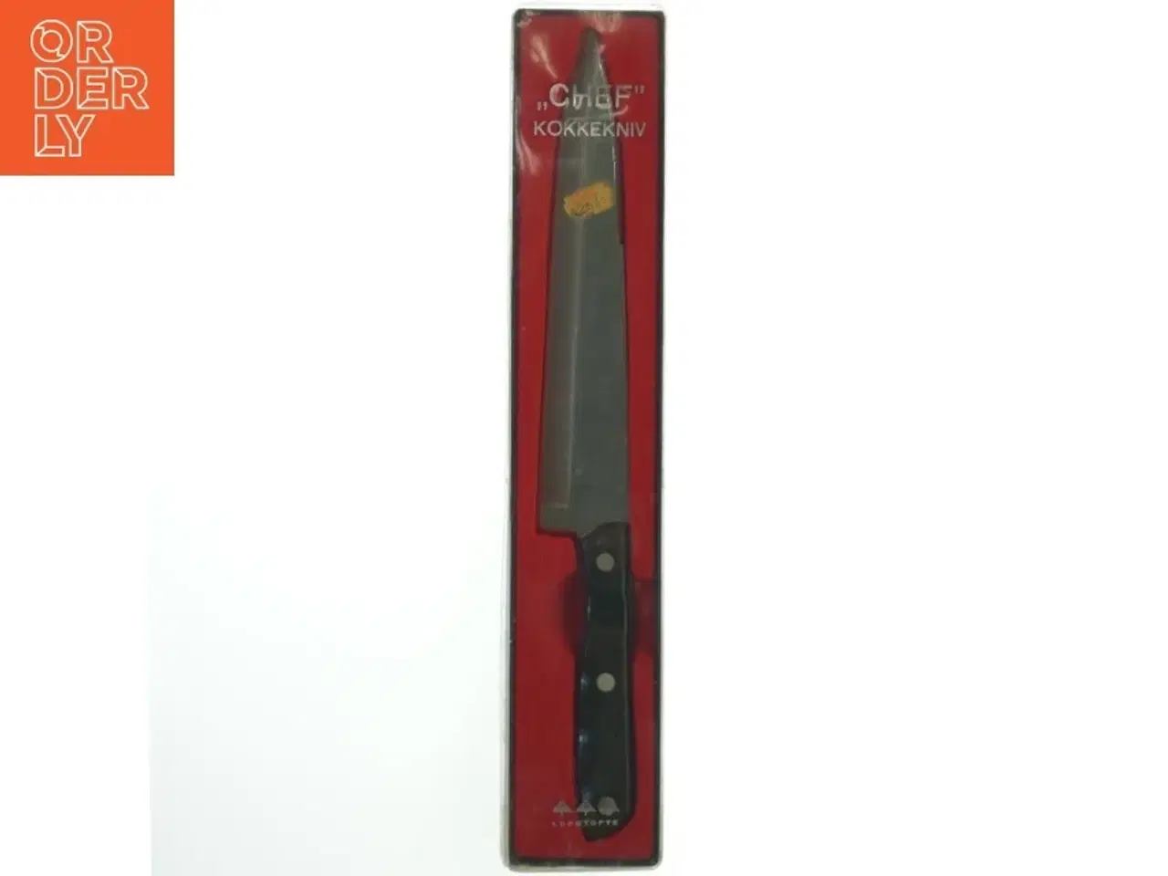 Billede 2 - Chef kokkekniv i emballage fra Lundtofte (str. 35 cm)