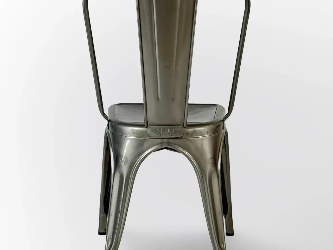 Billede 3 - Tolix A Stol – Grå Metal