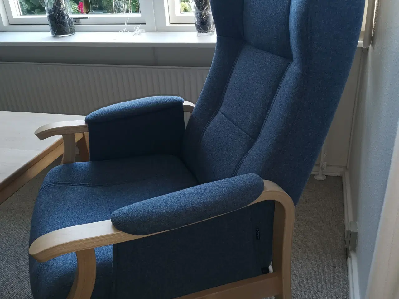 Billede 4 - Lænestol uldstof