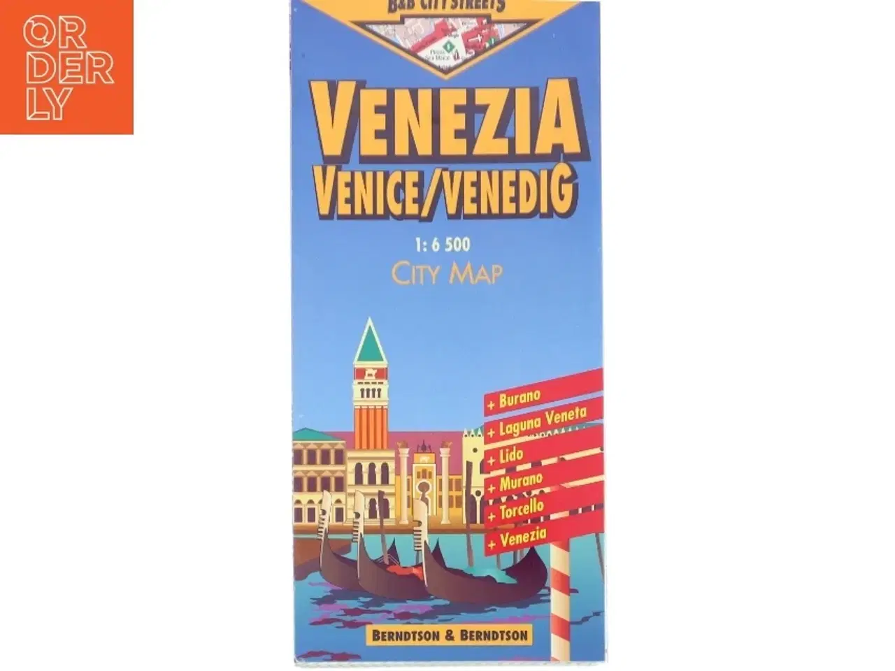 Billede 1 - Venedig Bykort fra Berndtson & Berndtson
