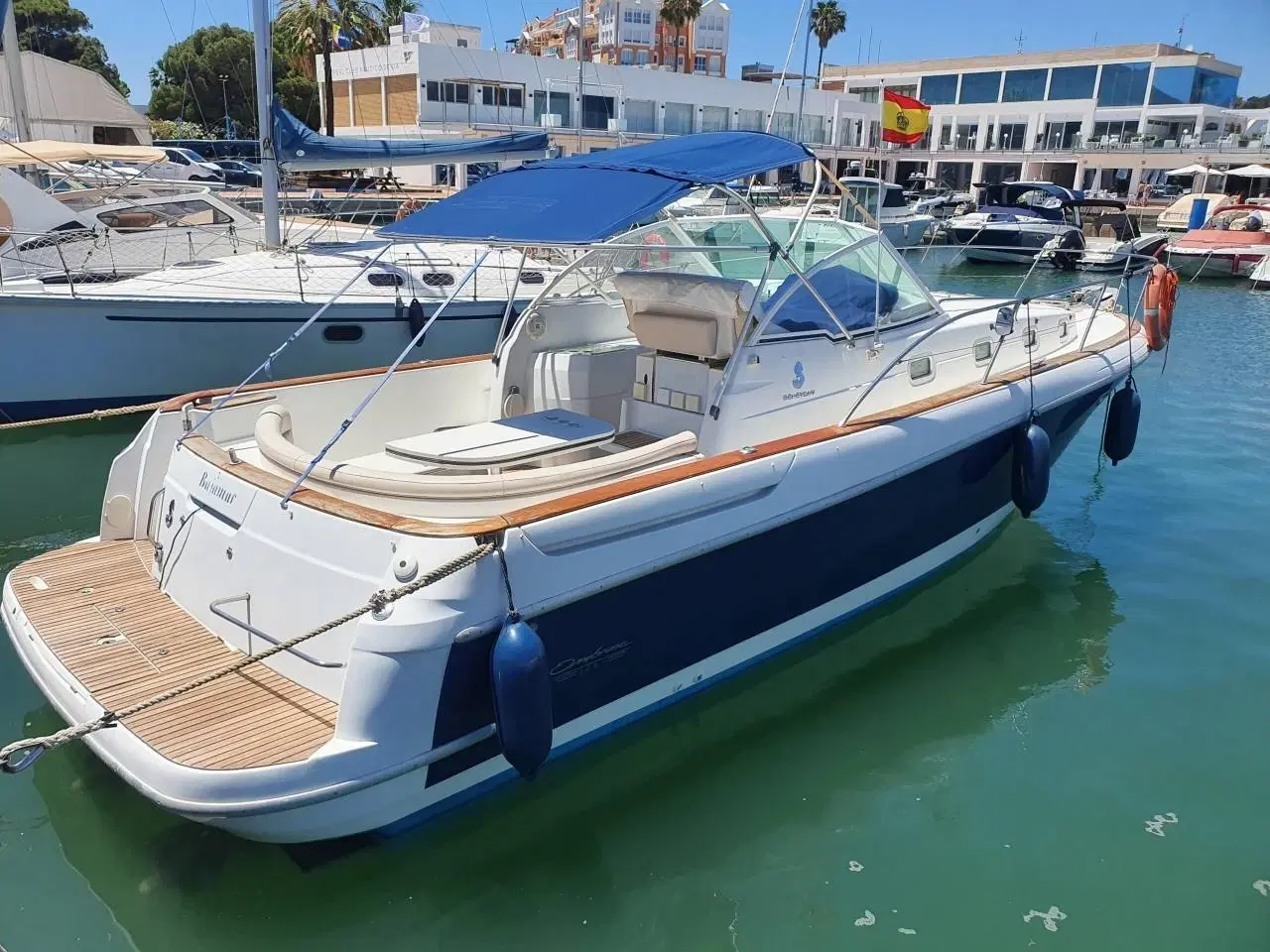 Billede 3 - Beneteau Ombrine 1001 - Twin KAD43 Diesel/Udstyr