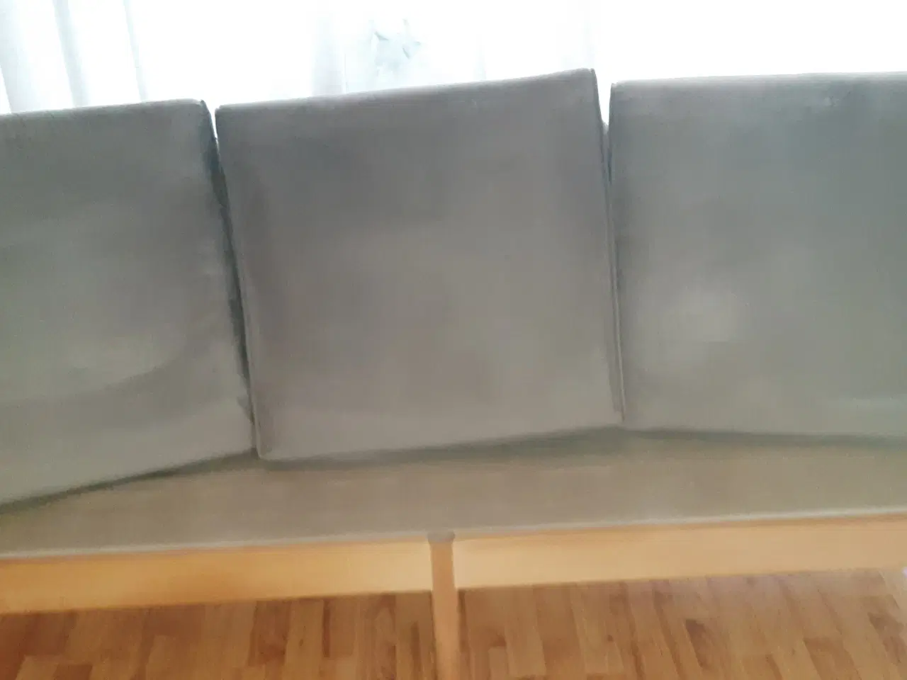 Billede 2 - Nielaus N100 3 pers. sofa i sæbebehandlet bøg 