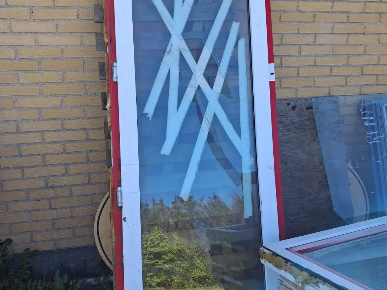 Billede 1 - Plastic terrassedør