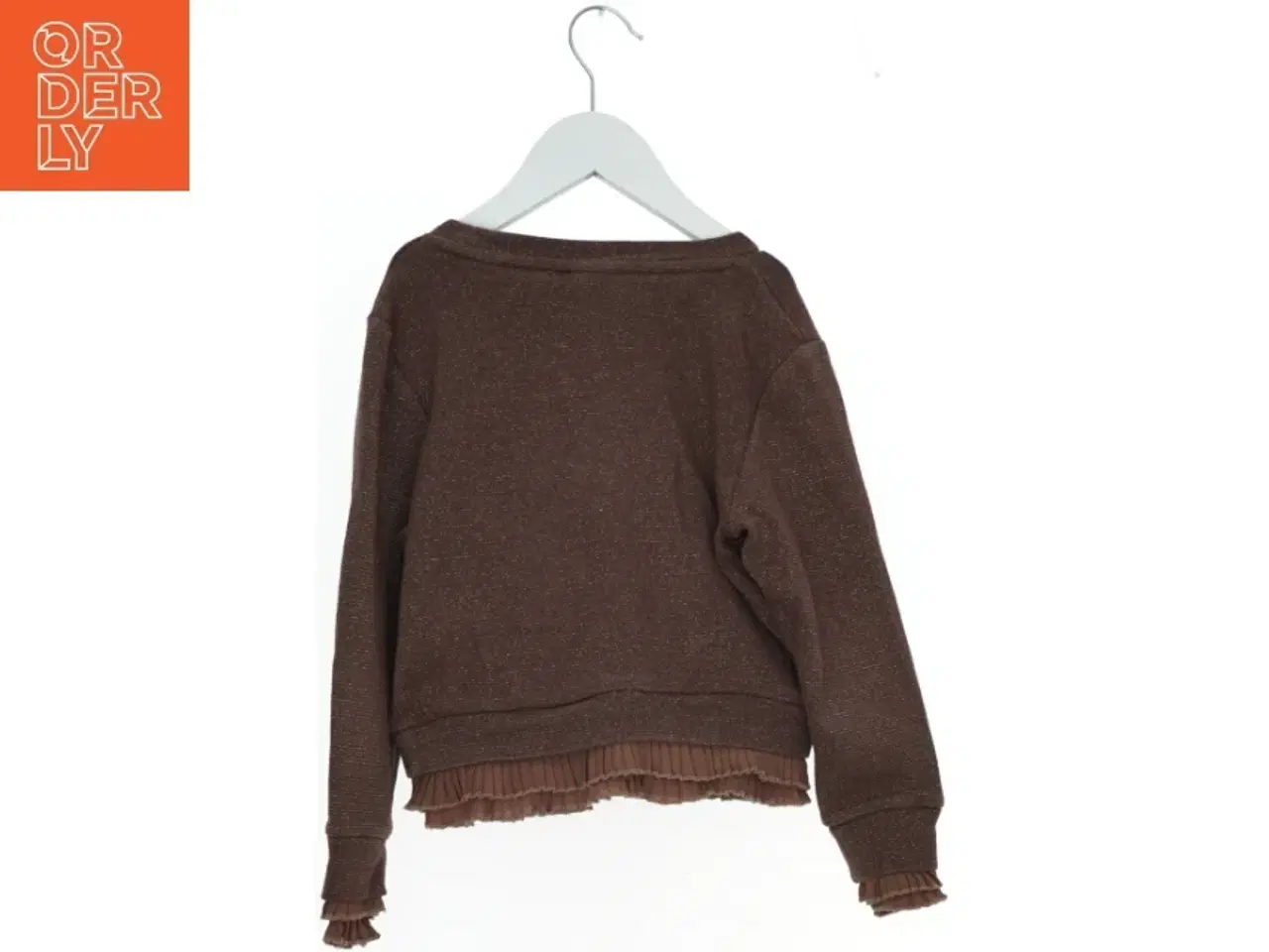 Billede 2 - Brun glitrende sweatshirt fra Lil atelier (str. 116)