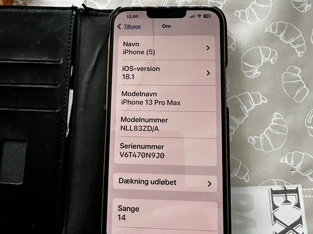 Billede 3 - iPhone 13 Pro Max, 128 GB, guld, Perfekt  Iphone 