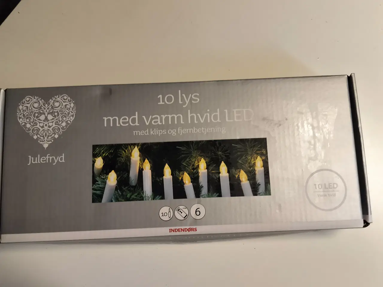 Billede 1 - Led julelys med klips