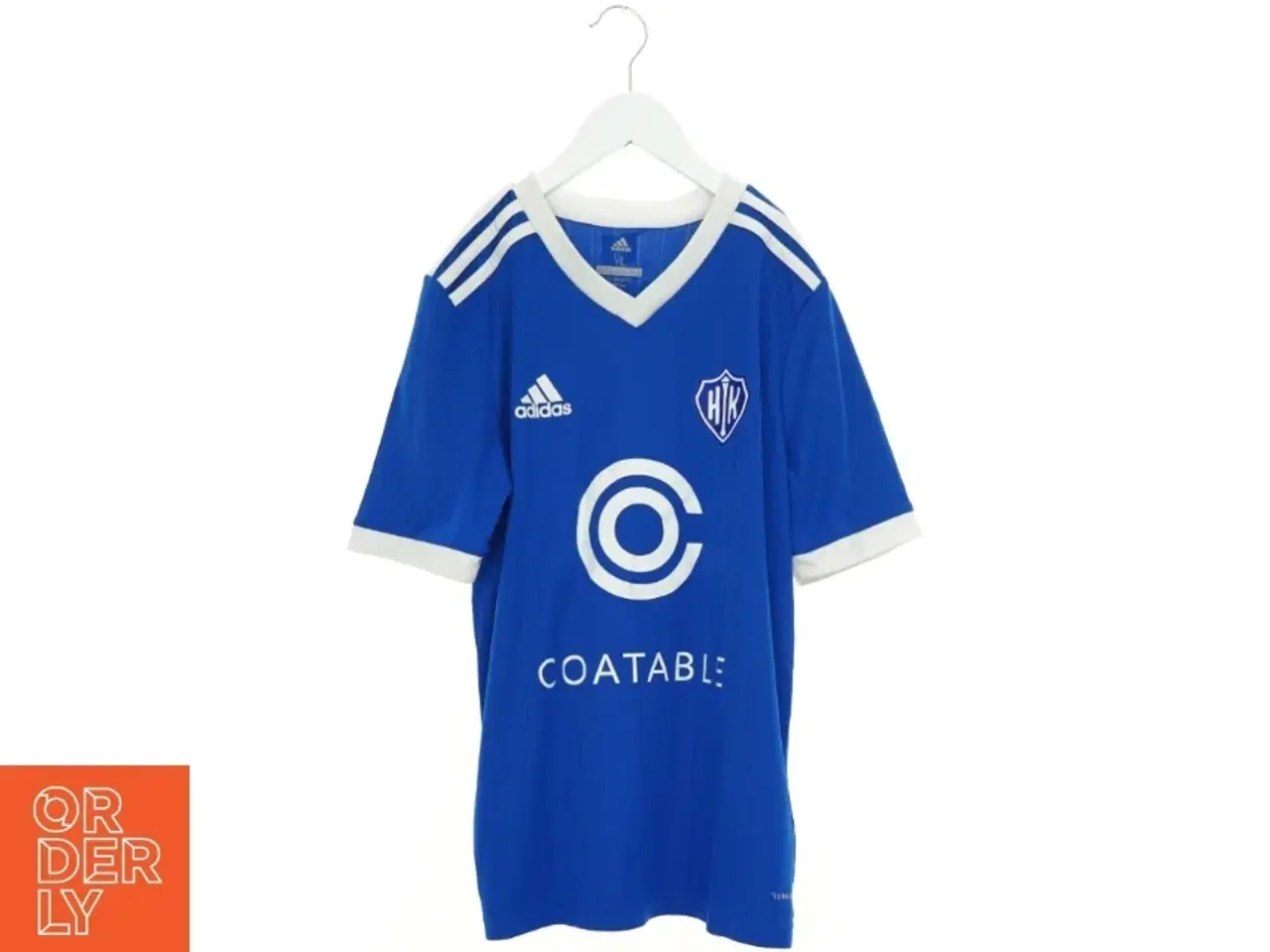 Billede 2 - HIK Fodbold t-shirt "Kolenda" fra Adidas (str. 164 cm)