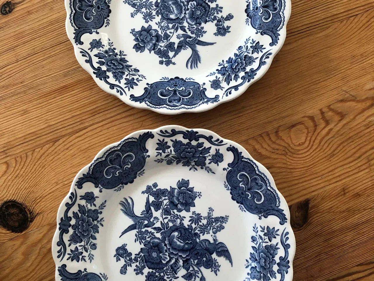 Billede 2 - Fad og 2 desserttallerkner
