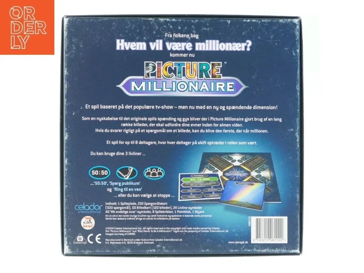 Billede 2 - Picture Millionaire brætspil fra Tv2 (str. 27x27 cm)