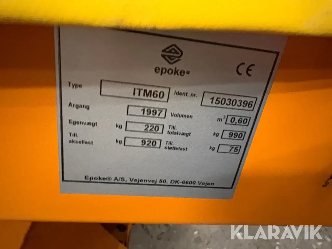 Billede 5 - Saltspreder Epoke ITM60