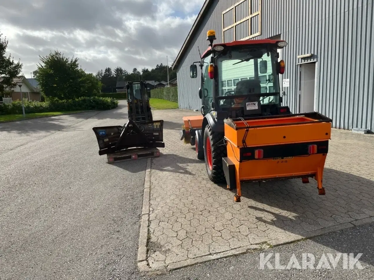 Billede 3 - Traktor Kubota LX401 kompakt med diverse udstyr